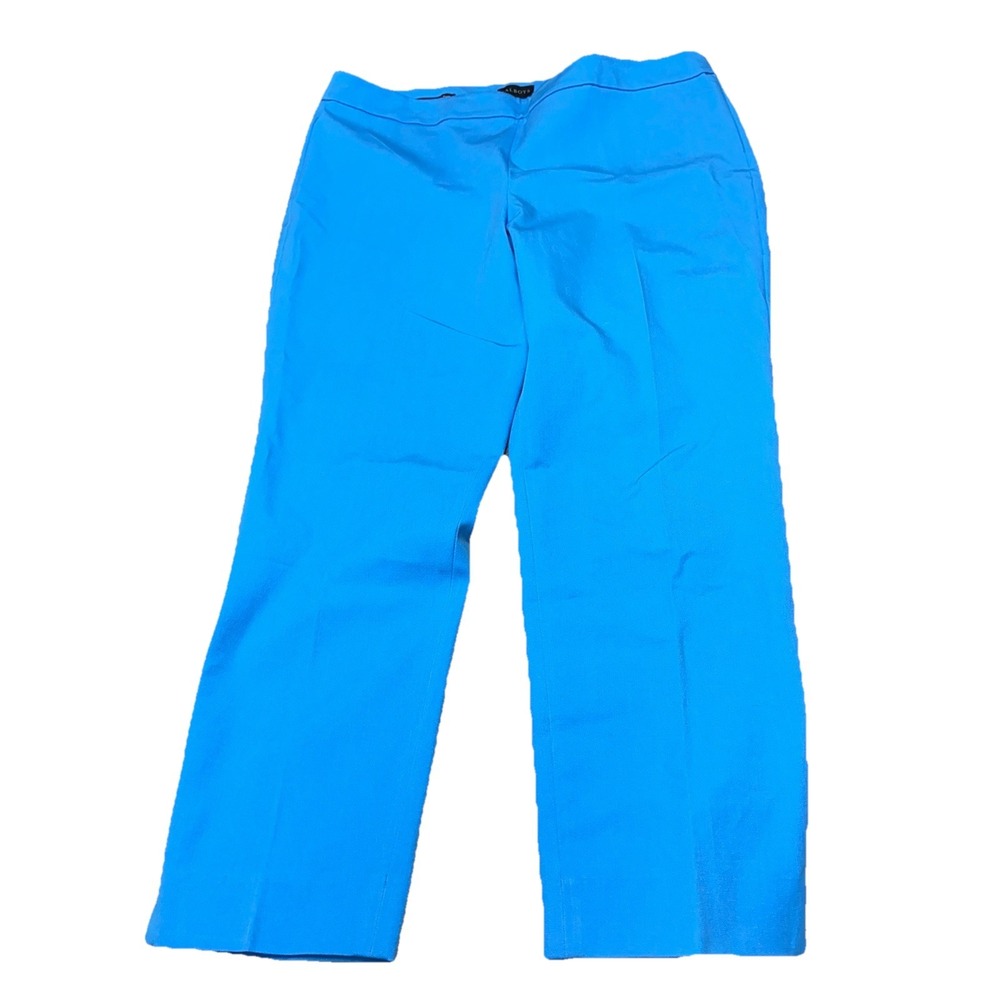 Talbots Bright Blue Ankle-Length Pants